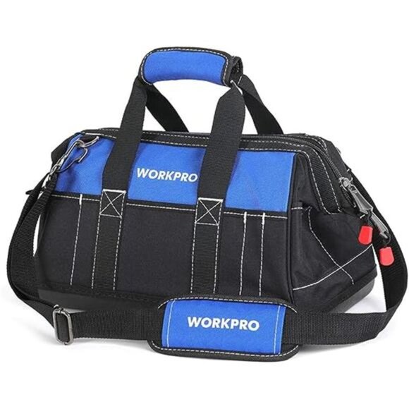 16-inch Wide Mouth Tool Bag with Water Proof Molded Base - Picture 7 of 7